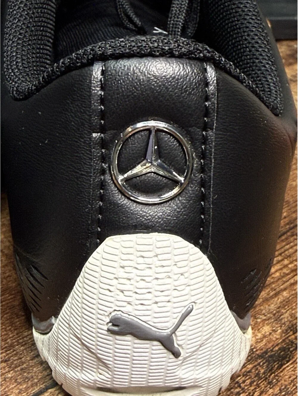PUMA Mercedes-AMG Petronas Motorsport Sneakers Men’s US 9 Black Athletic Shoes
